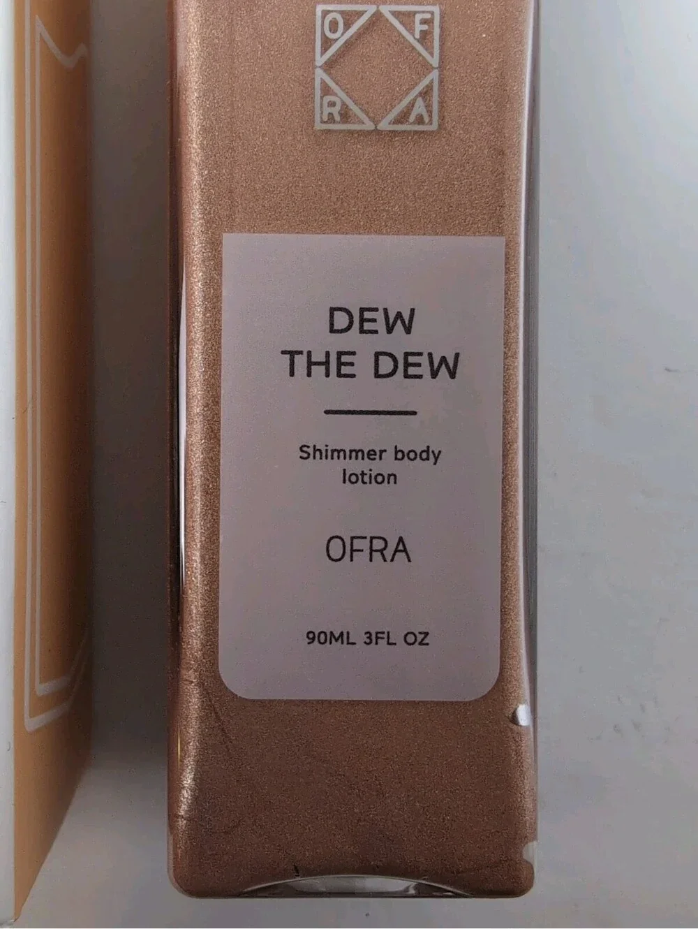 OFRA Dew the Dew Shimmer Body Lotion 3 Oz Rose Quartz Color